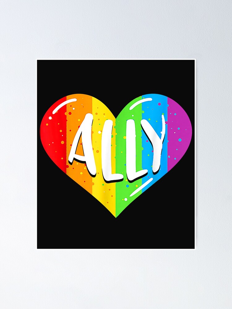 LGBTQ Ally T-Shirt For Gay Pride Men Women Children LGBTQ Ally T-Shirt For Gay Pride Men Women Children