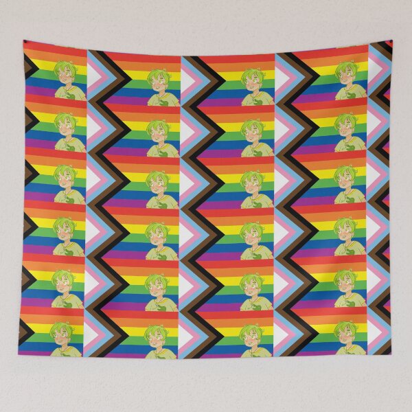 Item preview, VOCALOID Gachapoid Progress Pride Flag  designed and sold by Holli Anderson.