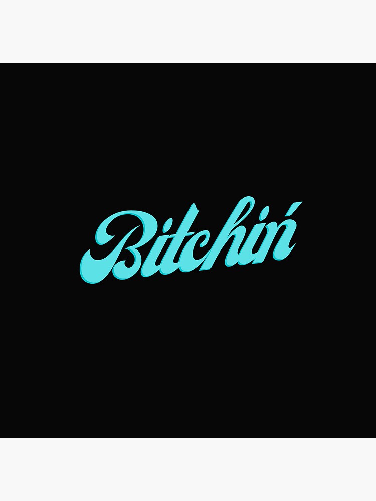 Vintage Bitchin Stylish Strange Things Typography | Pin