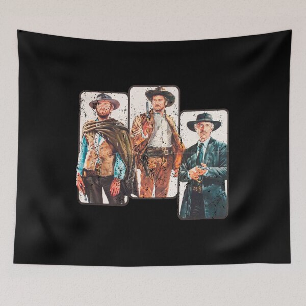 Item preview, Vintage The Good The Bad And The Ugly 3 Cowboy designed and sold by MaelleCollard.