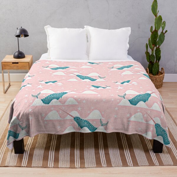 Item preview, Narwhal pink texture designed and sold by susycosta.