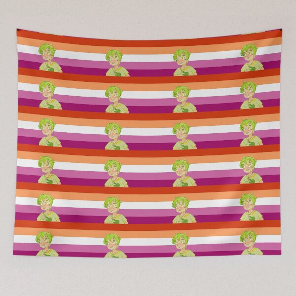 Item preview, VOCALOID Gachapoid Lesbian Flag  designed and sold by Holli Anderson.