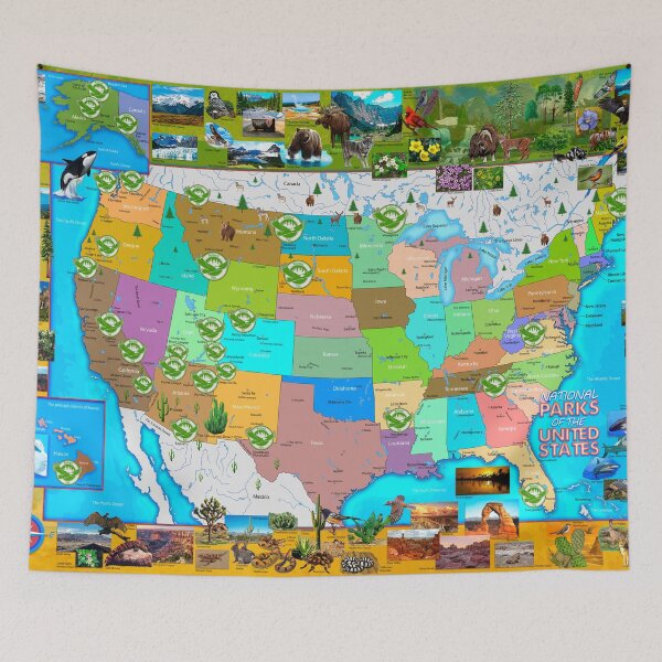 Item preview, National Parks of the USA designed and sold by GeraldNewtonArt.