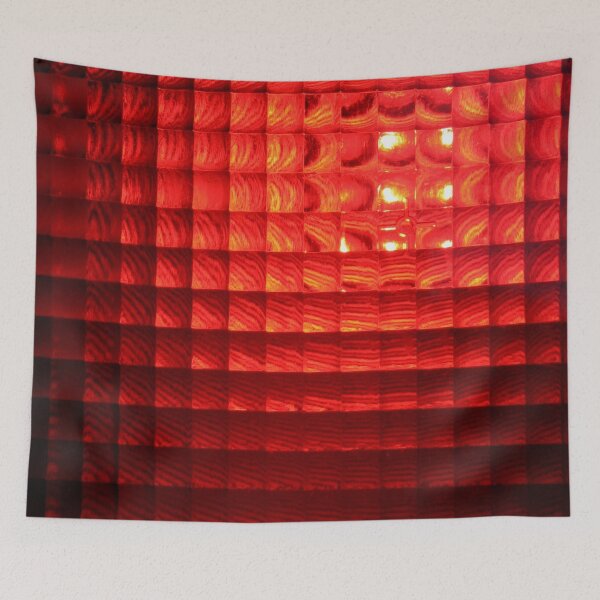 Item preview, Red Glass Brick Glowing designed and sold by stevewc2.