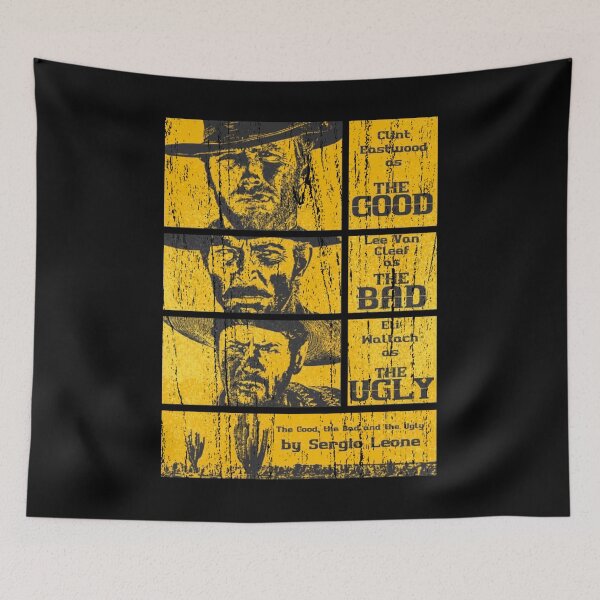 Item preview, The Good The Bad And The Ugly Classic Film Cowboy designed and sold by MaelleCollard.