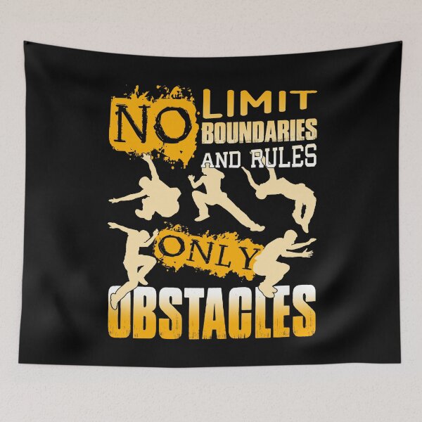 Item preview, Parkour No Limit Boundaries No Rules designed and sold by UnknownArtistt.