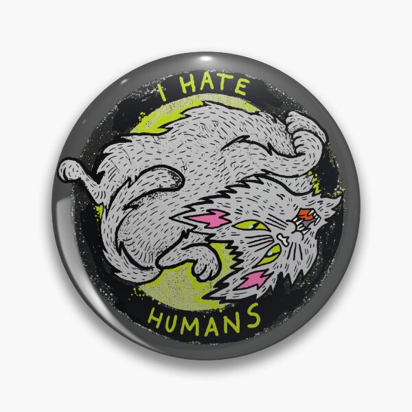 Item preview, Stray Cat I Hate Humans slogan Pisittu Aresti - by Miskel Design designed and sold by Travis Scotti.