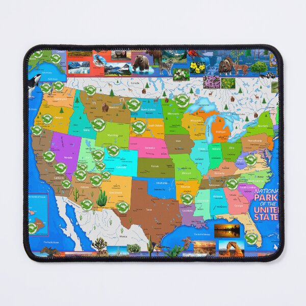 Item preview, National Parks of the USA Version 2 designed and sold by GeraldNewtonArt.
