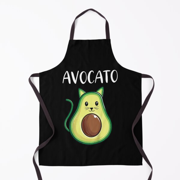 Item preview, Avocato Women Men Funny Avocado Cat Vegetarian Vegan designed and sold by AdonisShop.