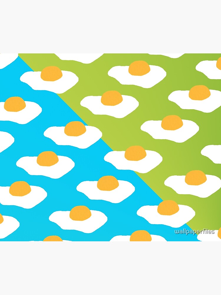 Eggsellent (blue + green) by wallpaperfiles