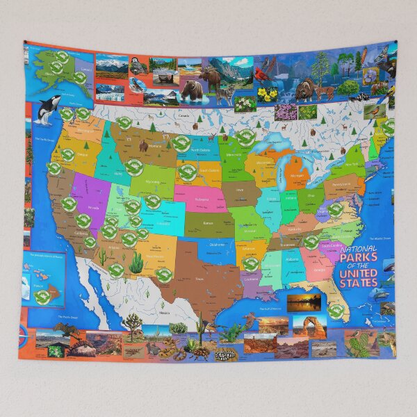Item preview, National Parks of the USA Version 2 designed and sold by GeraldNewtonArt.
