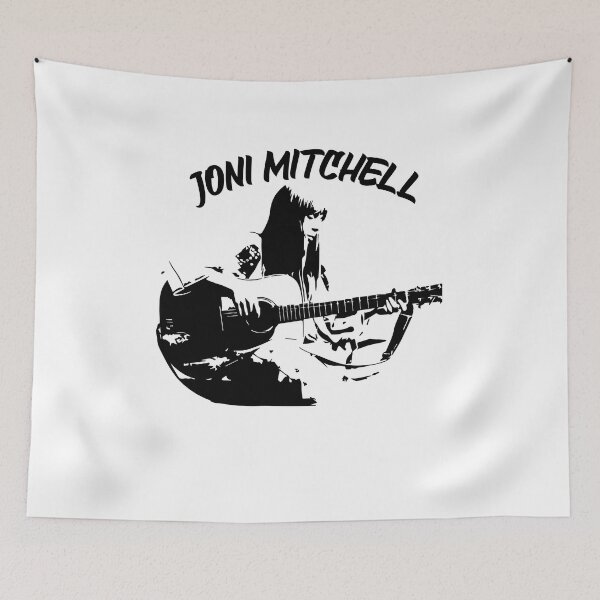 Item preview, Convince Catchy Lyrics With Emotion Humor Joni Mitchell Illustration ,Joni Mitchell Designs Gifts F designed and sold by CaulLessardra.