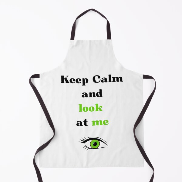 Item preview, keep calm and look at me designed and sold by Batartiste.