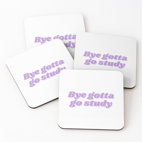 Item preview, Bye gotta go study pastel purple designed and sold by Holly-berry-art.