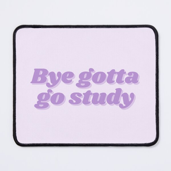Item preview, Bye gotta go study pastel purple designed and sold by Holly-berry-art.