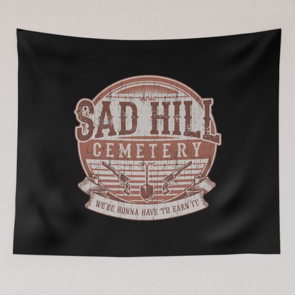 Item preview, The Good The Bad And The Ugly Sad Hill Cemetery designed and sold by MaelleCollard.