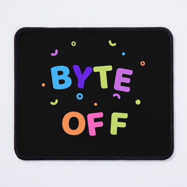Item preview, BYTE OFF Graphic Shirt designed and sold by WilkDesign.