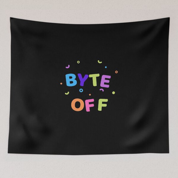 Item preview, BYTE OFF Graphic Shirt designed and sold by WilkDesign.