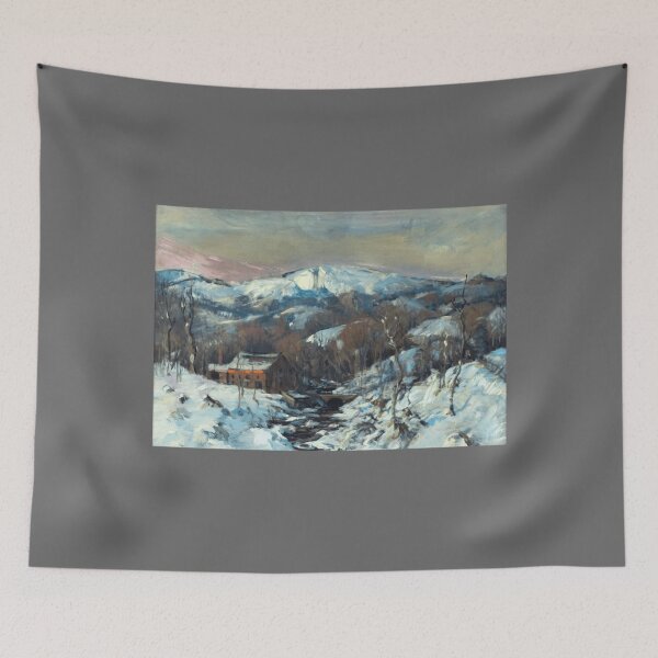 Item preview, Arthur Clifton Goodwin Snowy Banks on the River Classic designed and sold by Revonda Codjoe.