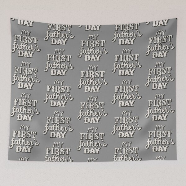 Item preview, Distressed Style My First Father's Day, Great Design For First Time Dads, Perfect For Father's Day designed and sold by TrulyEpoque.