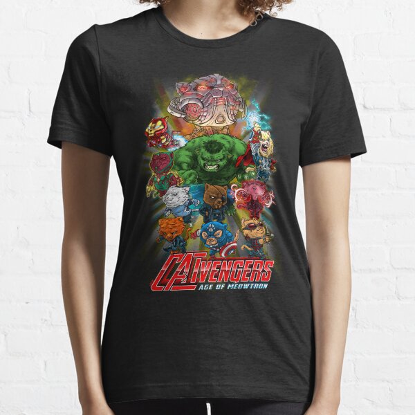 CATVENGERS-Age of Mewtron Essential T-Shirt