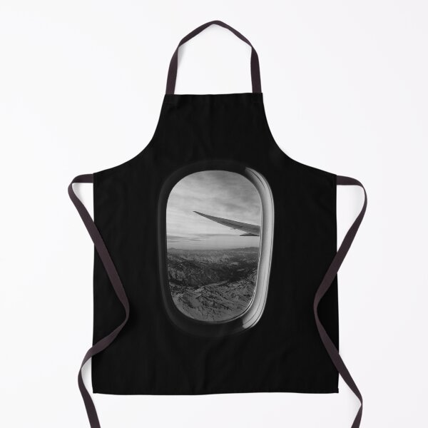 Item preview, Andes Mountains View From a Plane - Black and White Photography designed and sold by CarolinaReina.