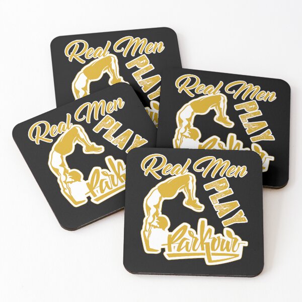 Item preview, Real Men Play Parkour designed and sold by UnknownArtistt.