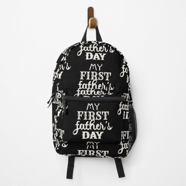 Item preview, My First Father's Day White Text Design, Great Design For First Time Dads, Perfect For Father's Day designed and sold by TrulyEpoque.