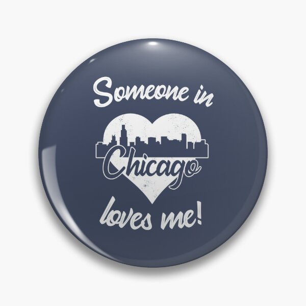 Item preview, Someone In Chicago Illinois Loves Me Heart Skyline designed and sold by EconTell.
