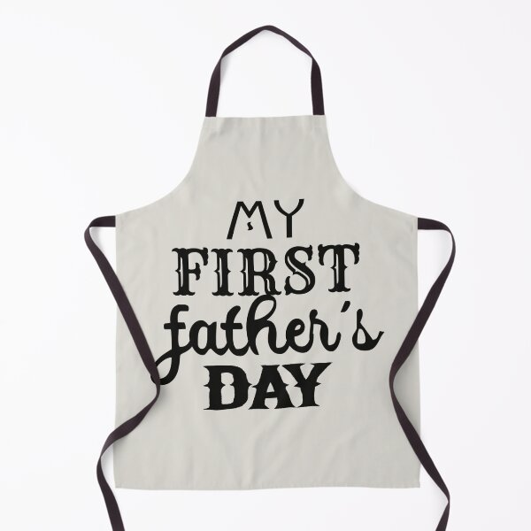 Item preview, My First Father's Day Black Text Design, Great Design For First Time Dads, Perfect For Father's Day designed and sold by TrulyEpoque.