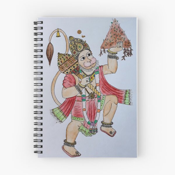Item preview, Lord Hanuman designed and sold by The-Firefly-Jar.