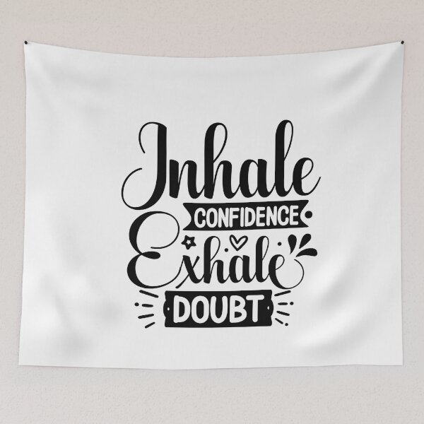 Item preview, Inhale confidence exhale doubt phone case  designed and sold by MONDART.
