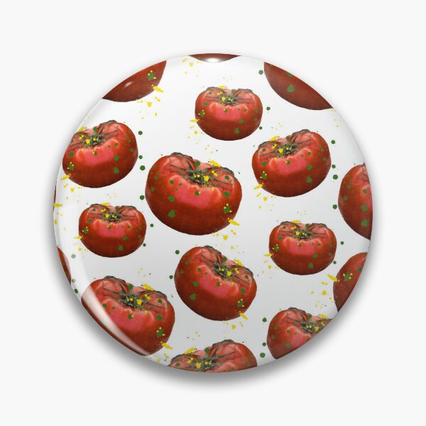 Item preview, Tomato pattern, chef outfits, veggy pattern women designed and sold by Kirei-Lily.