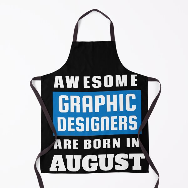 Item preview, Awesome Graphic Designers Are Born In August - Birthday designed and sold by Superhero Gear.