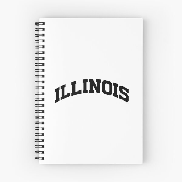 Item preview, Illinois Gift, College University Text Sports Design Premium designed and sold by EconTell.