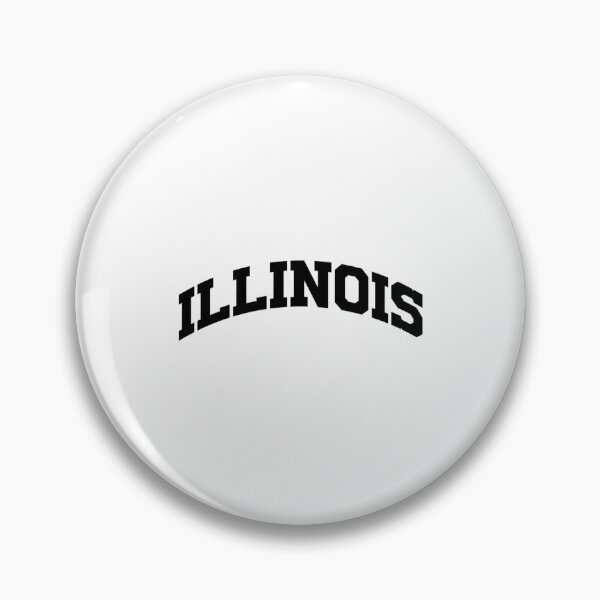 Item preview, Illinois Gift, College University Text Sports Design Premium designed and sold by EconTell.
