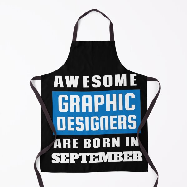 Item preview, Awesome Graphic Designers Are Born In September - Birthday designed and sold by Superhero Gear.