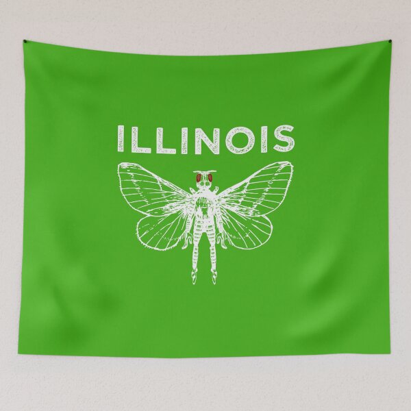 Item preview, Illinois Mothman Sweatshirt, Funny Cryptid designed and sold by EconTell.