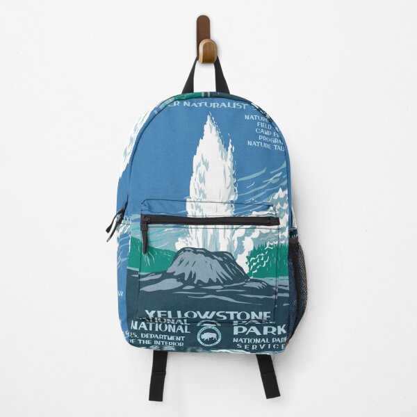 Item preview, Yellowstone National Park Vintage WPA Poster designed and sold by JordanHolmes.