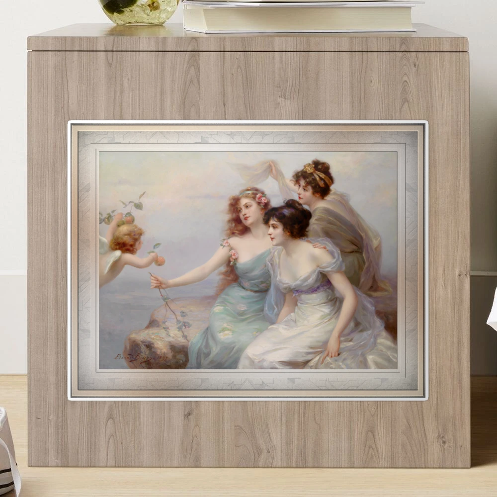 Die drei Grazien (The Three Graces) by Edouard Bisson Remastered