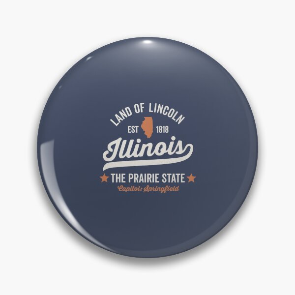 Item preview, Illinois Vintage Sports Design The Prairie State America Drk  designed and sold by EconTell.