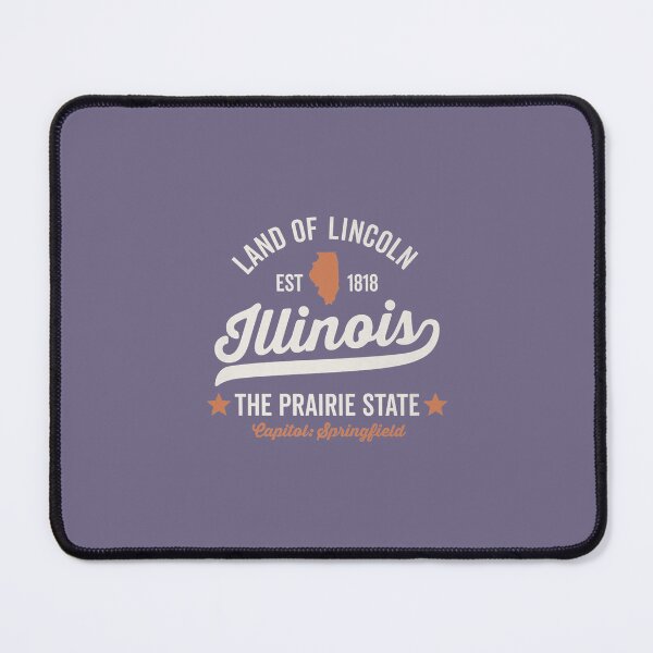 Item preview, Illinois Vintage Sports Design The Prairie State America Drk designed and sold by EconTell.