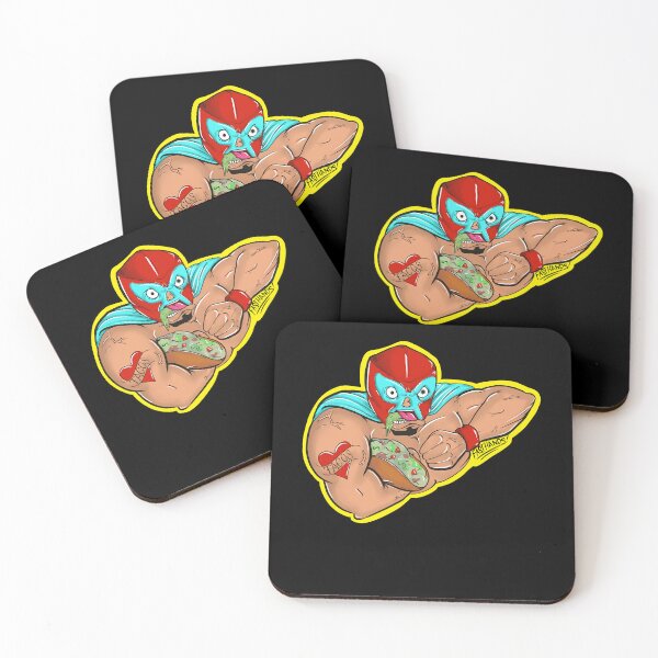 Item preview, Art Taco Luchador Funny Gift designed and sold by EduardoPadilla.