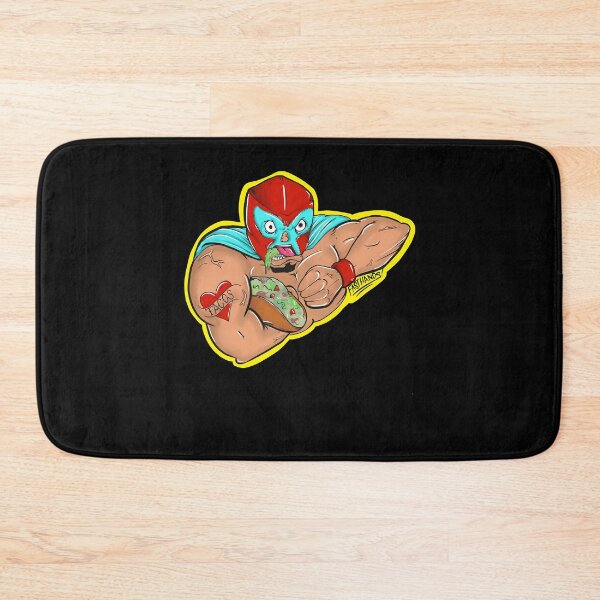 Item preview, Art Taco Luchador Funny Gift designed and sold by EduardoPadilla.