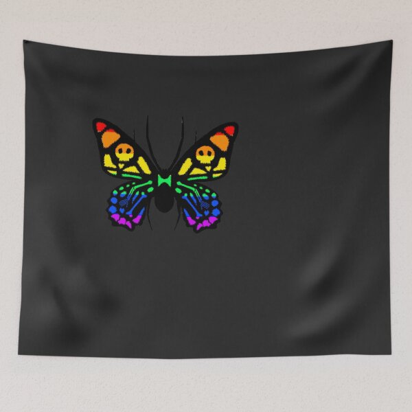 Item preview, Pride Graveyard Butterfly designed and sold by ErgoUndead.