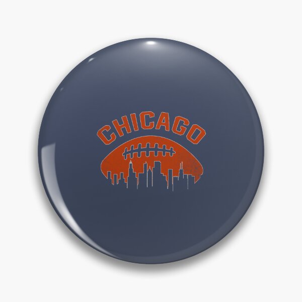 Item preview, Vintage Chicago Illinois Cityscape Retro Football Pullover designed and sold by EconTell.