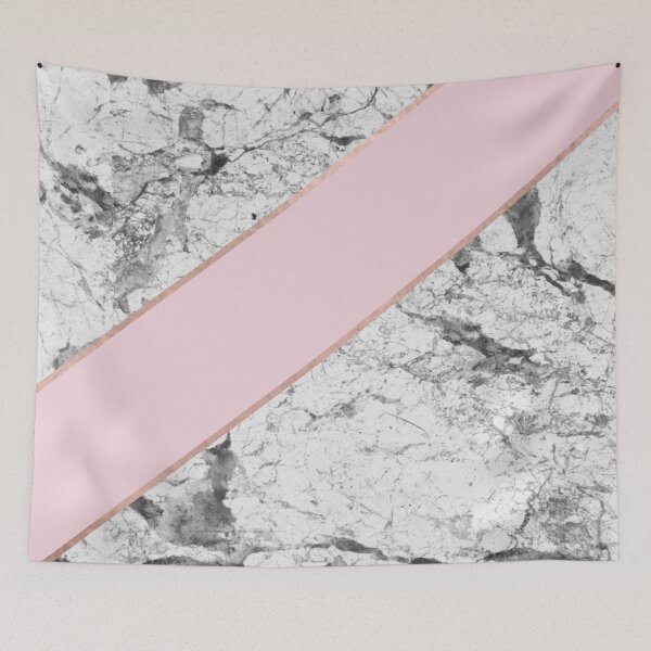 Item preview, Celestial rose - dramatic white marble designed and sold by marbleco.