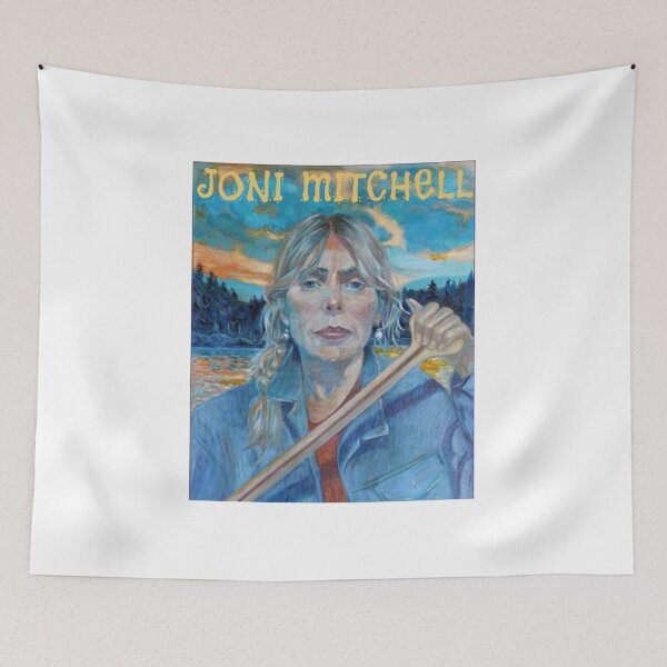 Item preview, Convince Catchy Lyrics With Emotion Humor Joni Mitchell Mitchell Blue _ Vintage designed and sold by CaulLessardra.