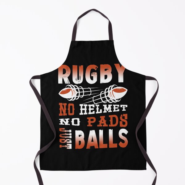 Item preview, Rugby No Helmet No Pads Just Balls designed and sold by UnknownArtistt.