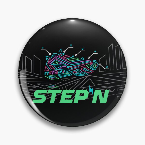 Item preview, STEPN Logo - Move to Earn | Trending Crypto | Green Metaverse | Green Satoshi Token designed and sold by EngineersArt.